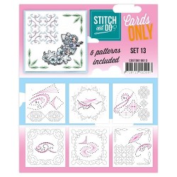 (COSTDO10013)Stitch & Do - Cards only - Set 13