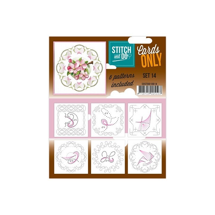 (COSTDO10014)Stitch & Do - Cards only - Set 14