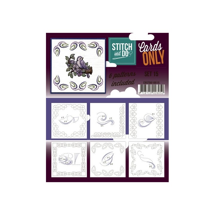 (COSTDO10015)Stitch & Do - Cards only - Set 15