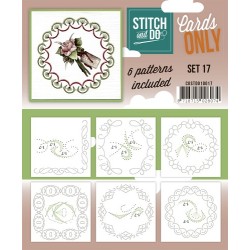 (COSTDO10017)Stitch & Do - Cards only - Set 17