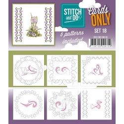 (COSTDO10018)Stitch & Do - Cards only - Set 18
