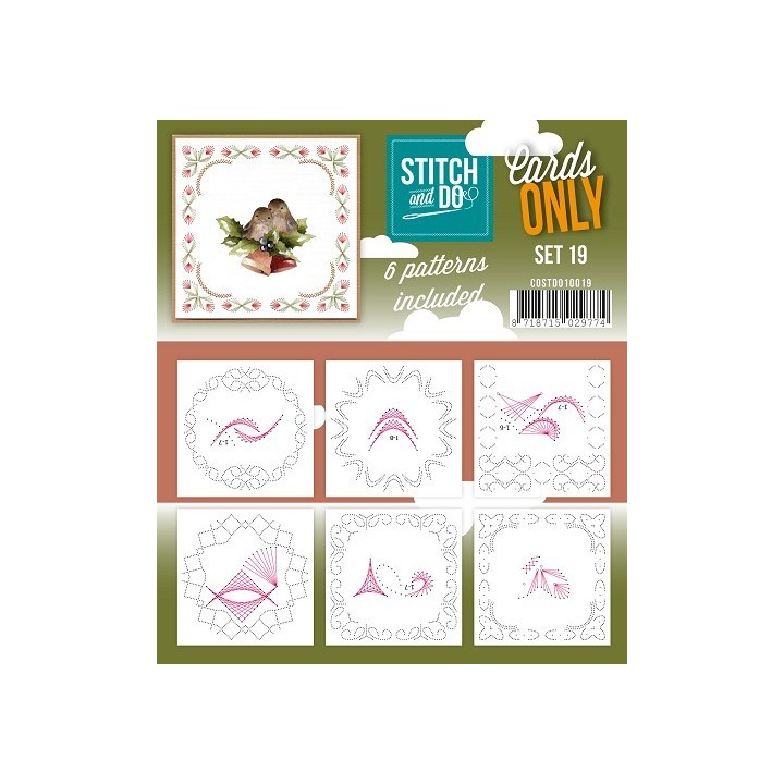 (COSTDO10019)Stitch & Do - Cards only - Set 19