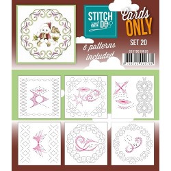 (COSTDO10020)Stitch & Do - Cards only - Set 20