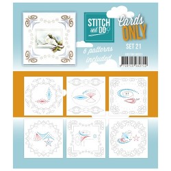 (COSTDO10021)Stitch & Do - Cards only - Set 21
