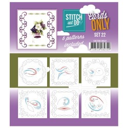 (COSTDO10022)Stitch & Do - Cards only - Set 22