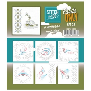 (COSTDO10023)Stitch & Do - Cards only - Set 23