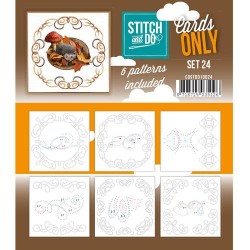 (COSTDO10024)Stitch & Do - Cards only - Set 24