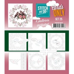 (COSTDO10025)Stitch & Do - Cards only - Set 25