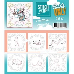 (COSTDO10027)Stitch & Do - Cards only - Set 27