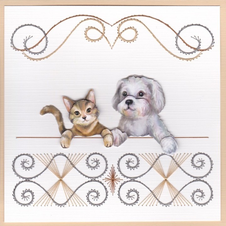 (STDO053)Stitch and Do 53 - Huisdieren