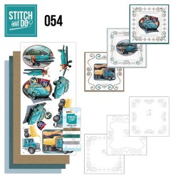 (STDO054)Stitch and Do 54 - Vintage Vehicles