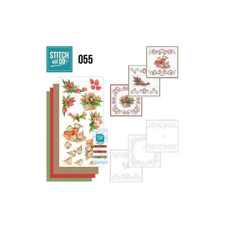 (STDO055)Stitch and Do 55 - Garden Classics