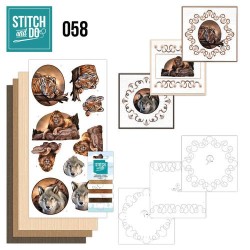 (STDO058)Stitch and Do 58 - Wild Animals