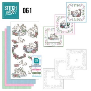 (STDO061)Stitch and Do 61 - Swans