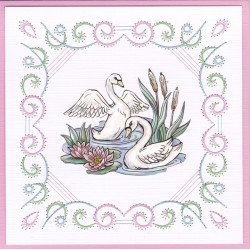 (STDO061)Stitch and Do 61 - Swans