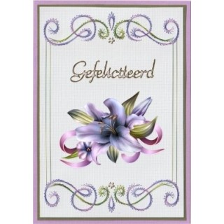 (3DCE13022)3D knipvel - Ann's Paperart - 3D Card Embroidery Pattern Sheet 22 with Ann - Sjaak