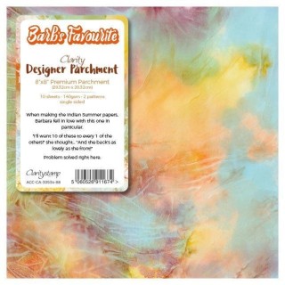 (ACC-CA-30534-88)Groovi Claritystamp Barb's Favourite 8x8 Inch Parchment Paper