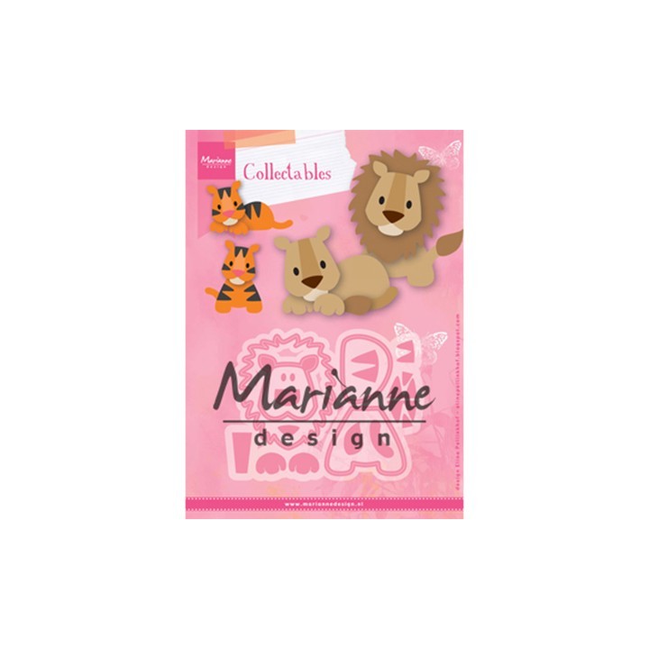 (COL1455)Collectables Eline's lion/tiger