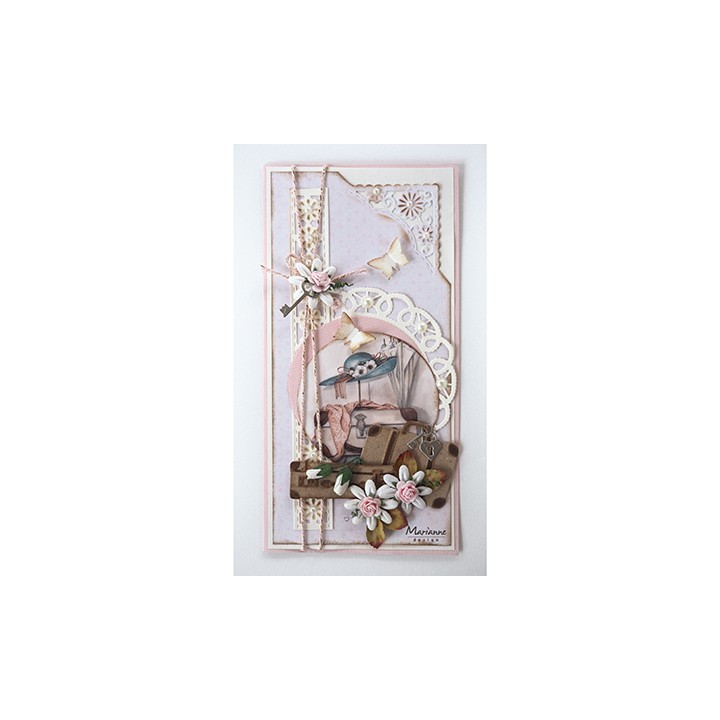 (LR0538)Creatables stencil Anja's corner