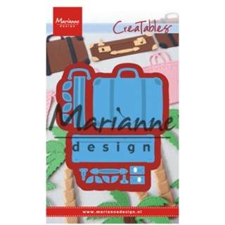 (LR0542)Creatables stencil Suitcase
