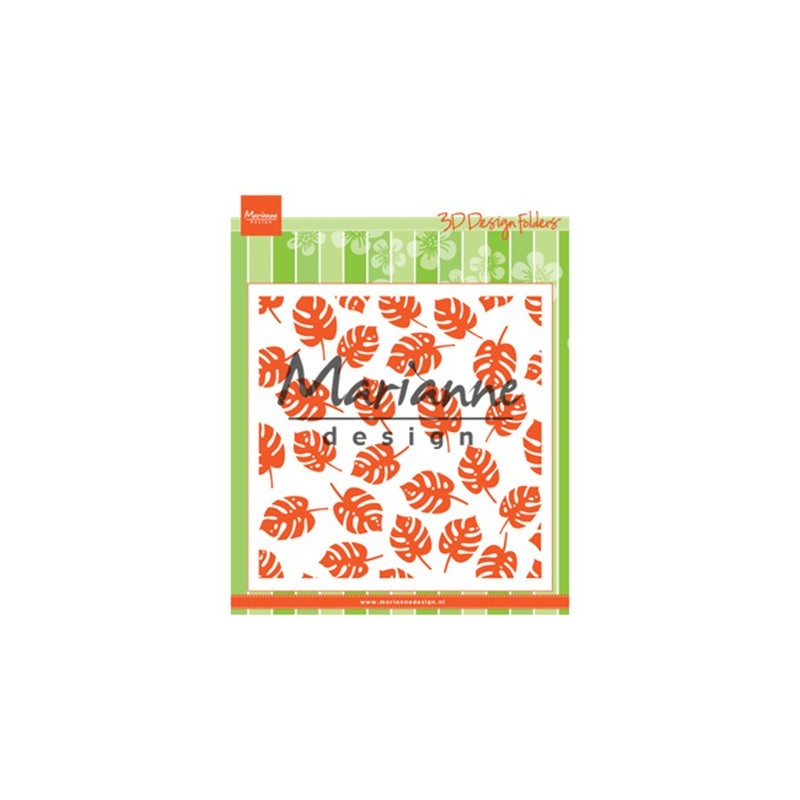 (DF3449)Marianne Design Folder Tropical leaves