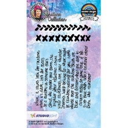 (STAMPMB16)Studio light Stamp Rainbow Designs Signature Collection nr. 16