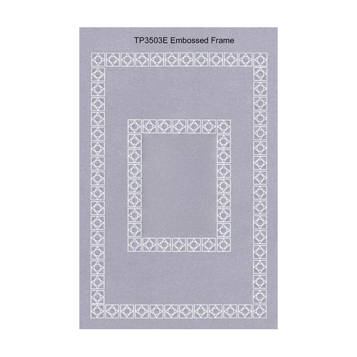 (TP3504E)PCA® EasyEmboss Block Frames & Borders