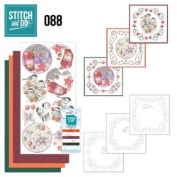 (STDO088)Stitch and Do 88 - Christmas Florals