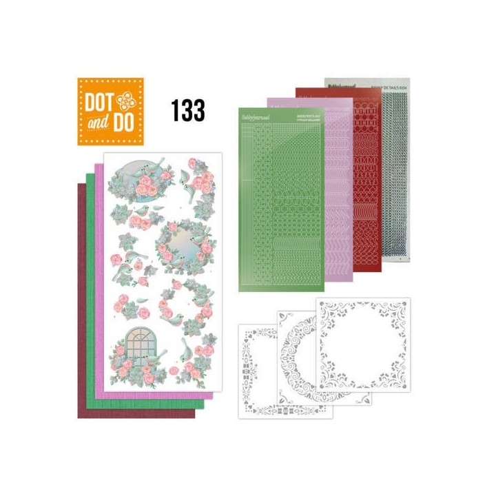 (DODO133)Dot and Do 133 - Birds and Roses