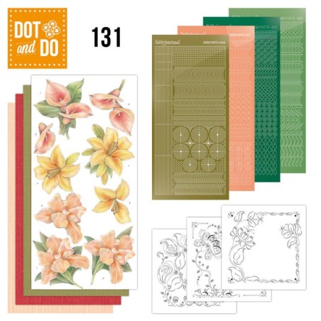 (DODO131)Dot and Do 131 - Yellow Flowers