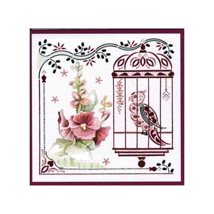 (DODO130)Dot and Do 130 - Precious Marieke - Timeless Red Flowers