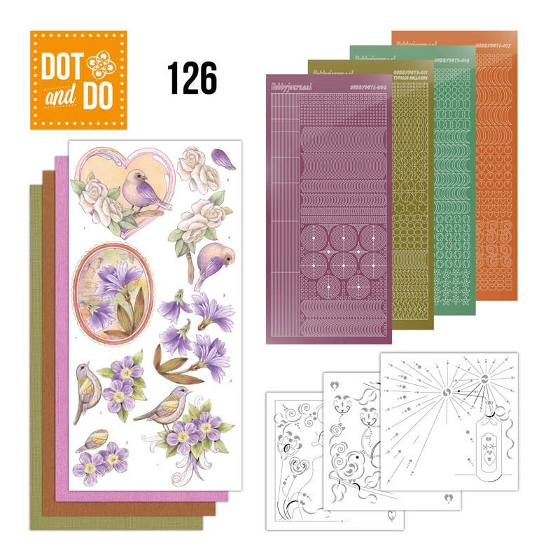 (DODO126)Dot and Do 126 - Vintage Flowers