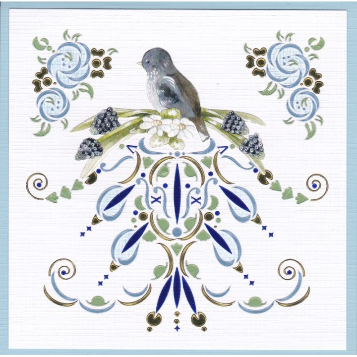(DODO122)Dot and Do 122 - Precious Marieke Blauwe Druifjes