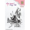 (FTCS011)Nellie's Choice Clear Stamp Fairy winter castle