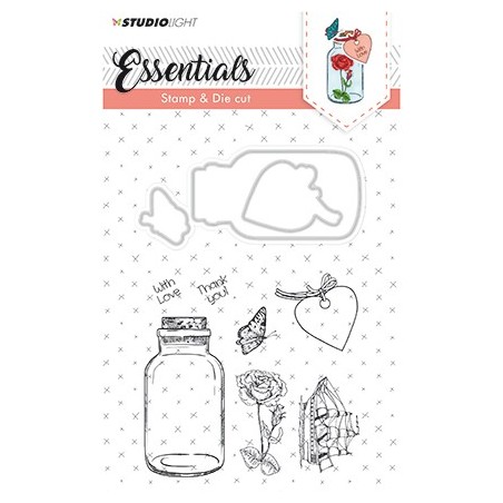 (BASICSDC13)Studio light Stamp & Die Cut Essentials nr.13
