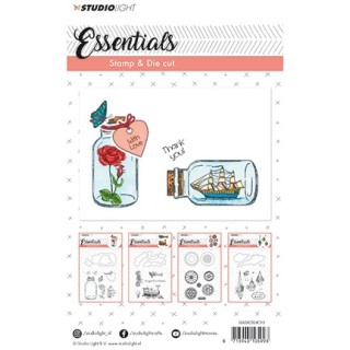 (BASICSDC13)Studio light Stamp & Die Cut Essentials nr.13