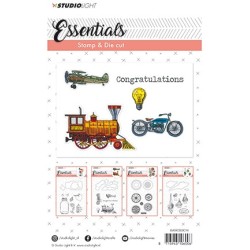 (BASICSDC14)Studio light Stamp & Die Cut Essentials nr.14