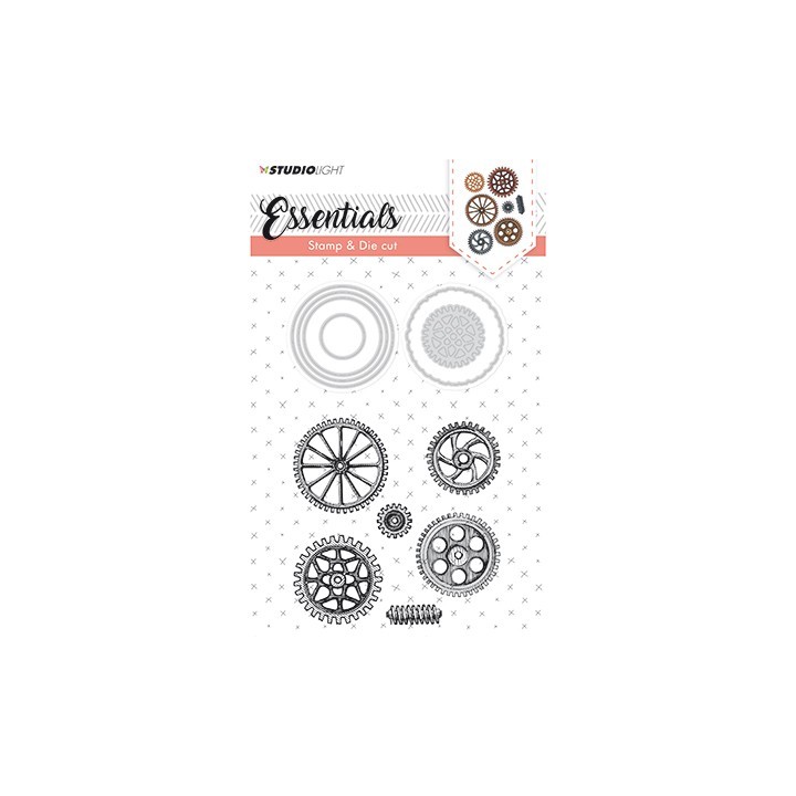(BASICSDC15)Studio light Stamp & Die Cut Essentials nr.15