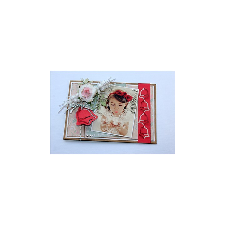 (6002/1087)Cutting Mix&Match - Border Stars + Bells