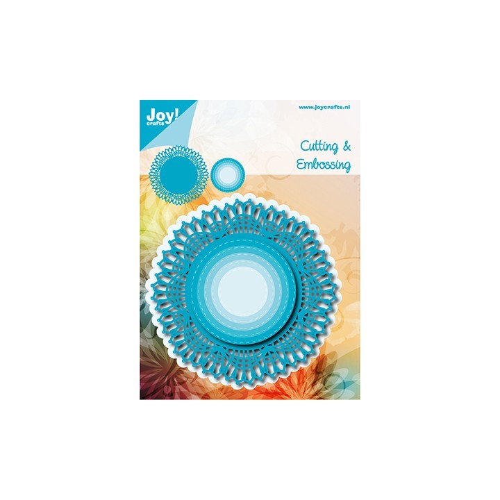 (6002/1141)Cutting & Embossing Laceborder Circle
