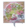 (6410/0483)Clear stamp Fairies & Flowers