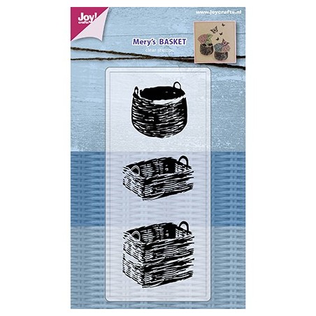 (6410/0485)Clear stamp Mery's Baskets