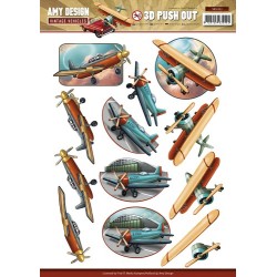 (SB10152)3D Pushout - Amy Design - Vintage Vehicles