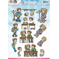 (SB10145)3D Pushout - Yvonne Creations - Tots and Toddlers