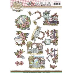 (SB10138)3D Pushout - Yvonne Creations - Spring-tastic