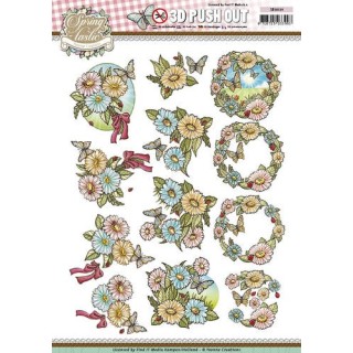 (SB10139)3D Pushout - Yvonne Creations - Spring-tastic