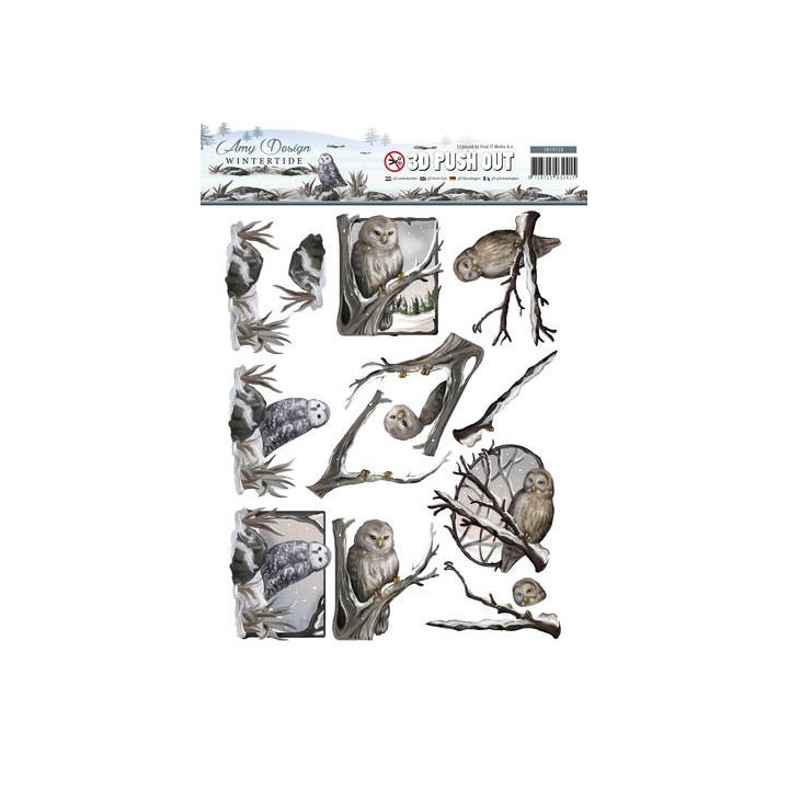 (SB10128)3D Pushout - Amy Design - Wintertide