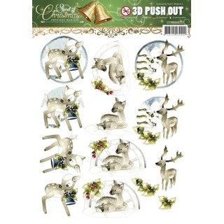 (SB10119)3D Pushout - Precious Marieke - Spirit of Christmas