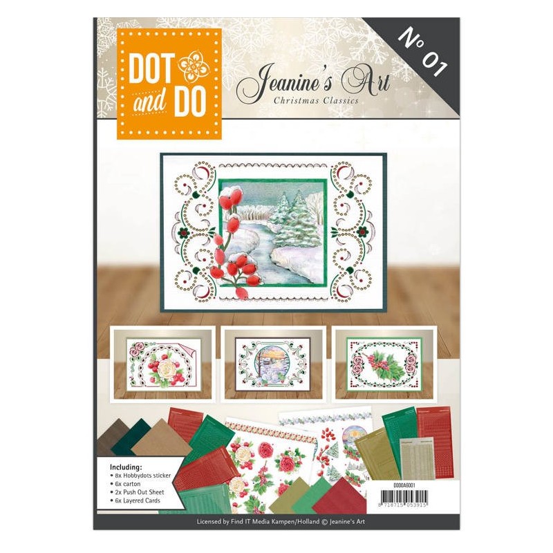 (DODOA6001)Dot and Do Book - Jeanine's Art - Christmas Classics