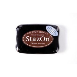 Stamp ink StazOn timber brown